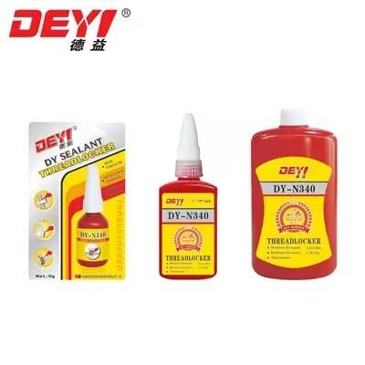 DEYI DY-N340 高速硬化ねじロック接着剤 - 金属継手およびプラグ用の中粘度シーラント接着剤