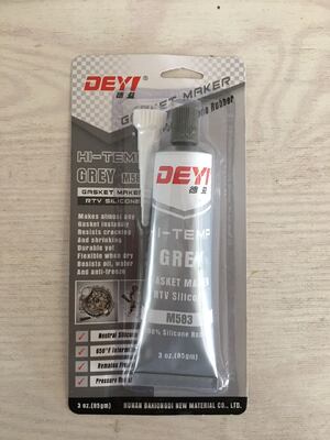 DEYI M583 重用ガスケットメーカー - 自動車および産業用エンジンのための高温銀RTVシリコン密封剤