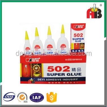 透明で耐久性502 液体粘着剤 インスタント粘着剤 複数の材料のための超粘着剤