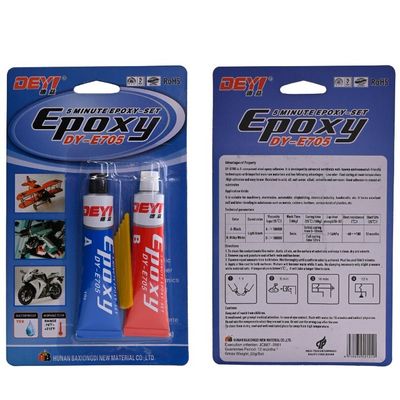 DY-E705 5 分 工業用エポキシ樹脂/エポキシ粘着剤金属結合粘着剤