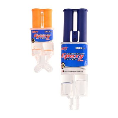 24ml クリアスリンジ エポキシ接着剤 DDEYI SGS 承認付き 5 分間の固化液体接着剤