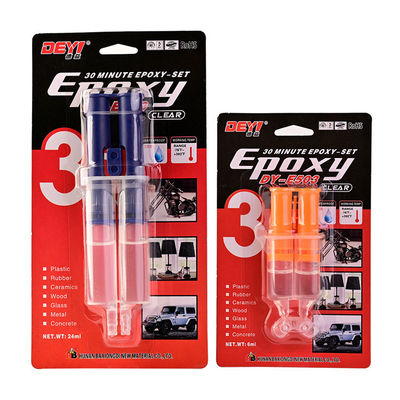 High Temperature Resistant Clear Epoxy AB Glue with 12 Months Shelf Life for Strong Bonding