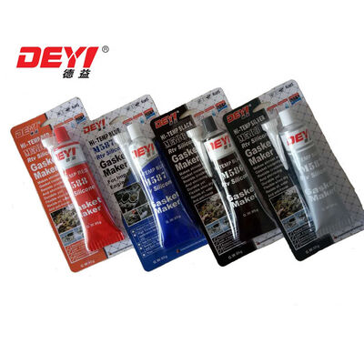 High Temperature Resistance Grey RTV Silicone Gasket Maker with 24 Hour Full Cure Time