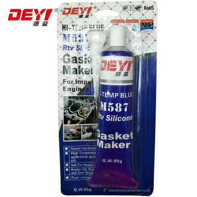 高温耐熱RTVシリコーンシーラント、耐油・耐水性、フレキシブルで耐久性のある金属フランジシール用