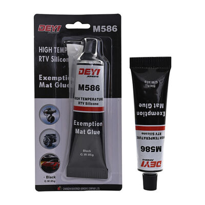 85g 黒色耐酸性シリコーンシーラントガスケットメーカー、工場価格で320℃の耐熱性