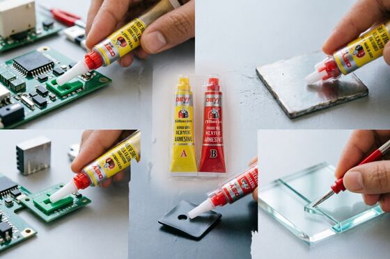 工業用構造用接着剤 | DEYI DY-J37 5分硬化アクリルABグルー 接着・固定用