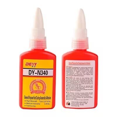 DEYI DY-N340 高速硬化ねじロック接着剤 - 金属継手およびプラグ用の中粘度シーラント接着剤