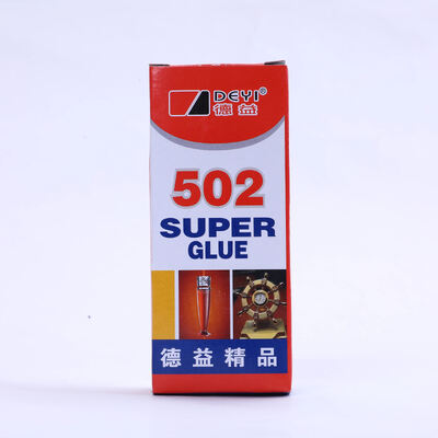 Instant Clear 502 Super Glue | ISO/ROHS/MSDS Certified Industrial Adhesive for Secure Fast Bonding Manufacturer