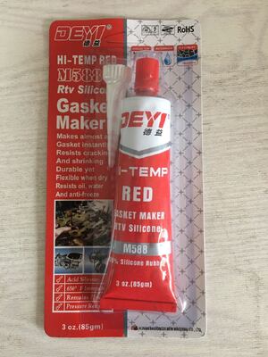 DEYI M583 重用ガスケットメーカー - 自動車および産業用エンジンのための高温銀RTVシリコン密封剤