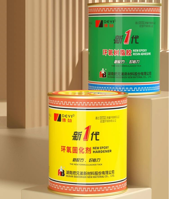 高粘度 2 部分セラミックエポキシ樹脂 AB 粘着 塩水腐食修復のためのチキソトロプ非セグ 海上粘着剤